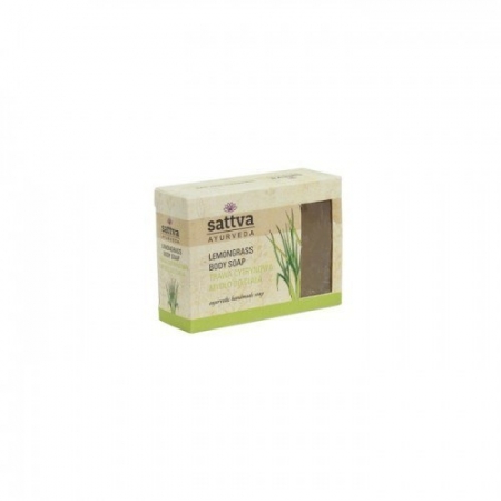 SATTVA AYURVEDA Mydło glicerynowe Trawa cytrynowa 125g